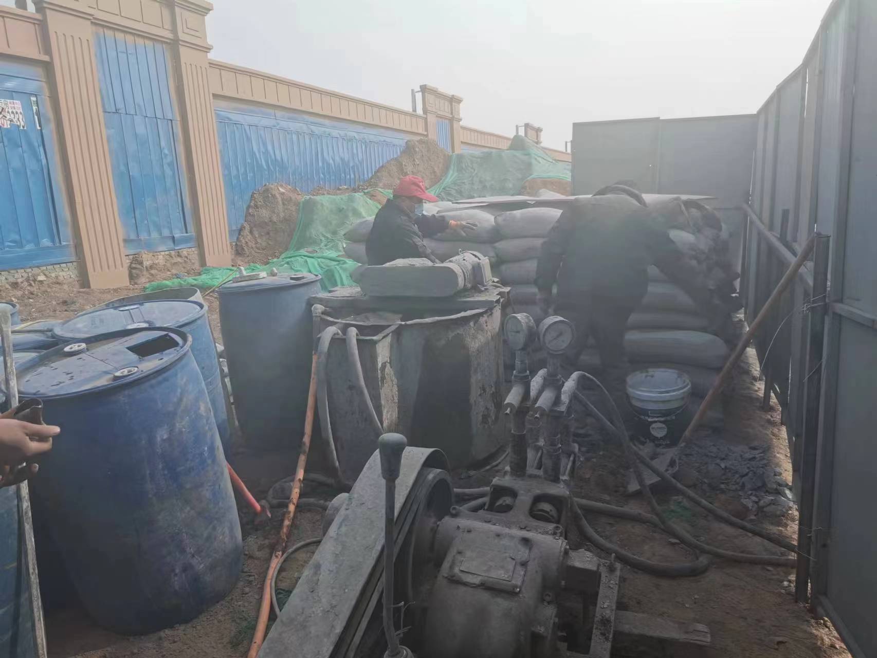 衡山房屋下沉注浆