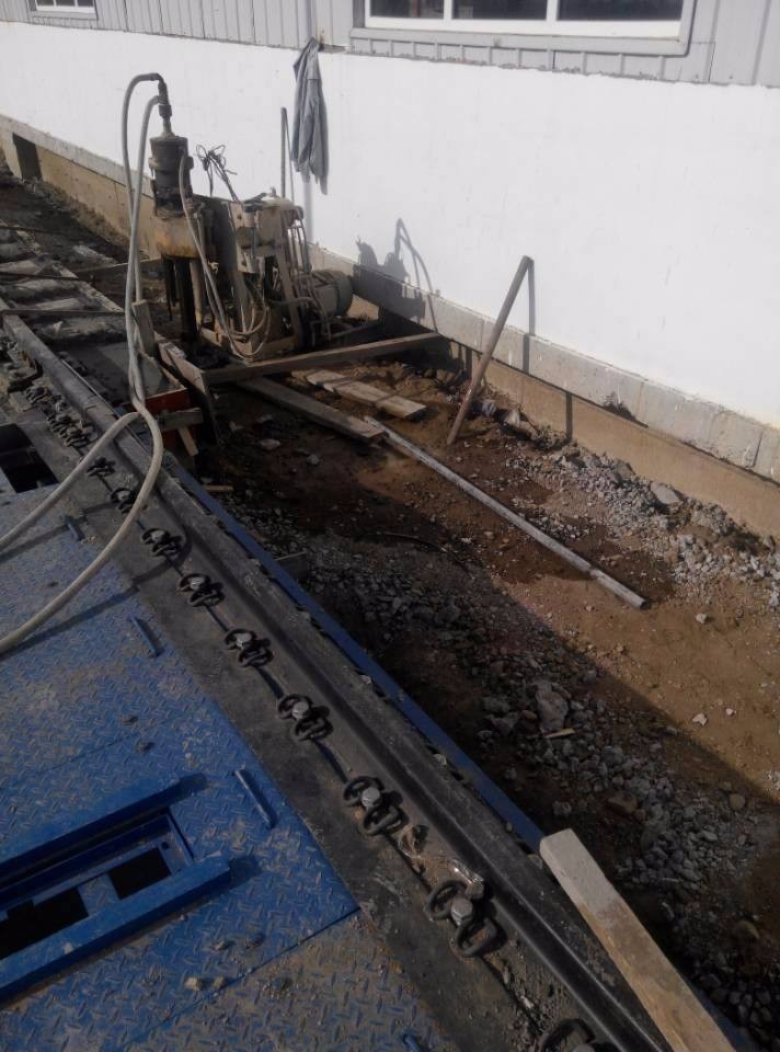 衡山注浆治理铁路高路基沉陷病害